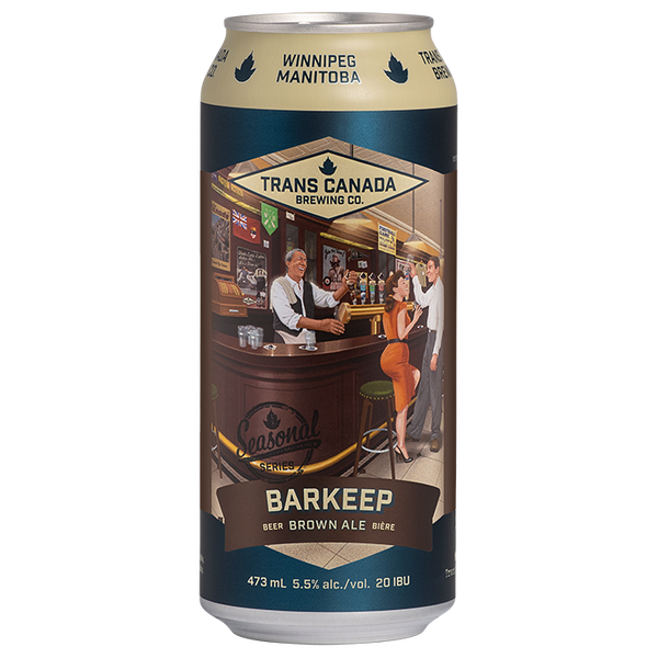 Barkeep Brown Ale Cans