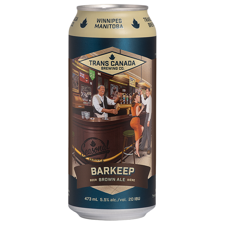 Barkeep Brown Ale Cans