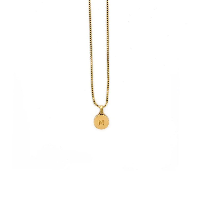 Georgie Box Chain Letter Necklace