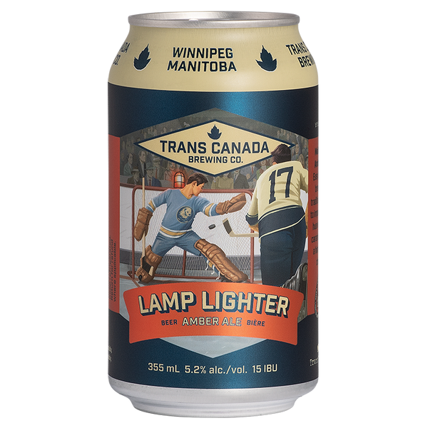 Lamp Lighter Amber Ale Cans